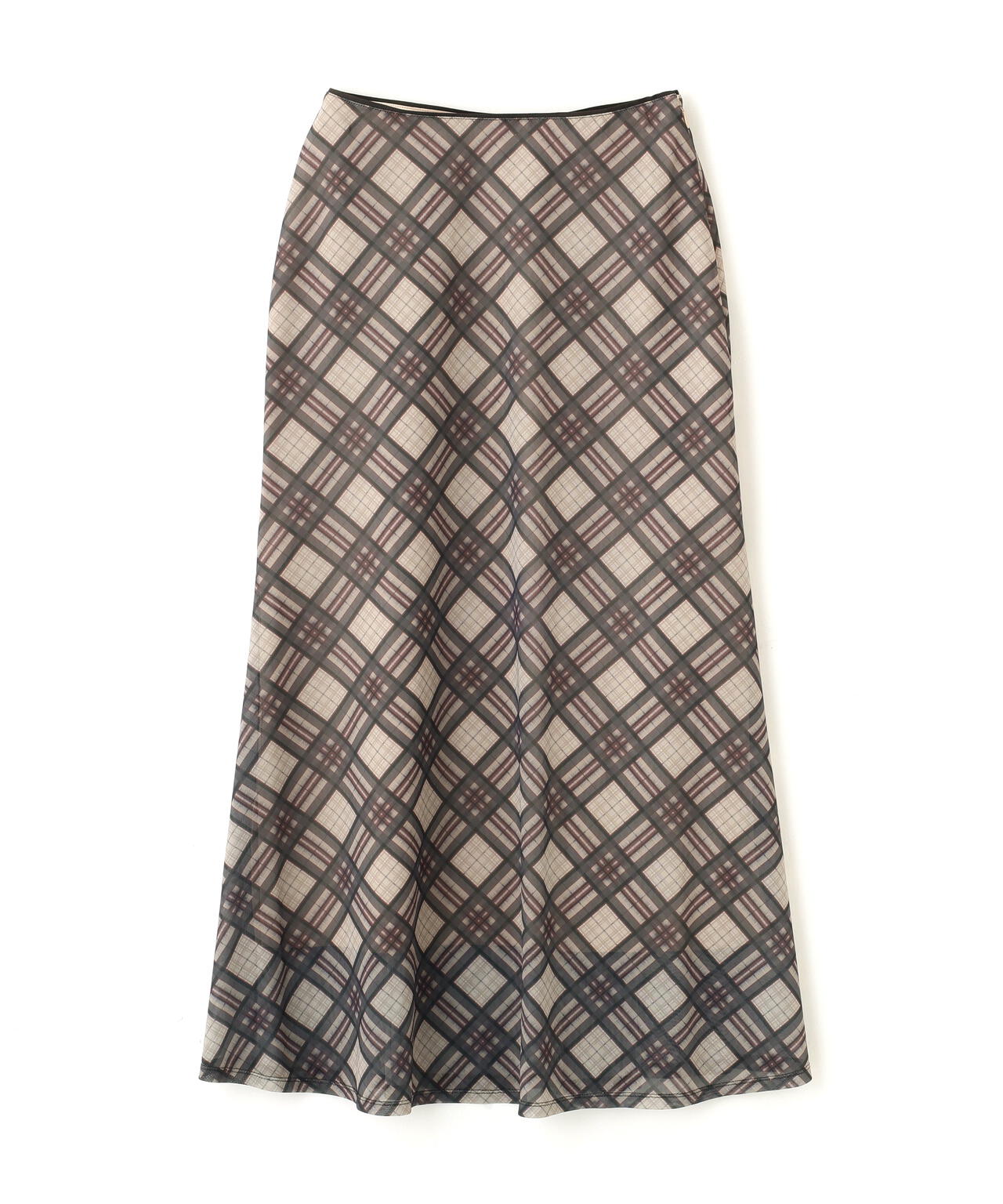 【松川星さん着用】チェックナロースカート