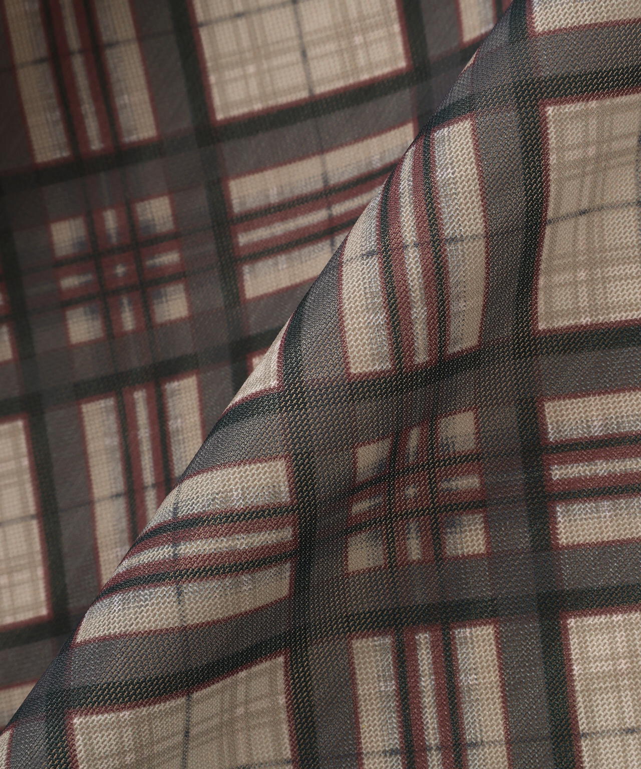 【松川星さん着用】チェックナロースカート