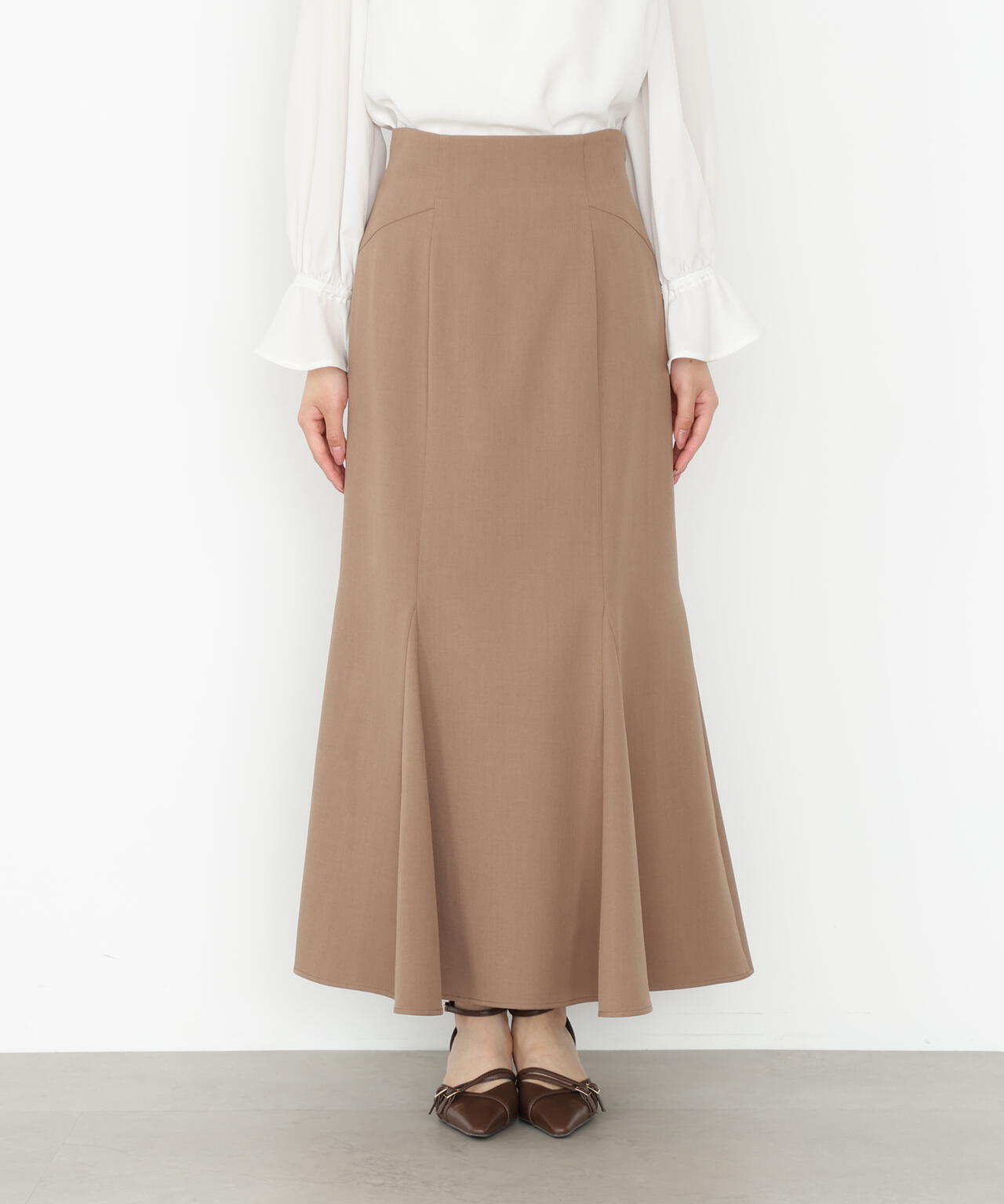 【松川星さん着用】バックレースアップマーメイドスカート