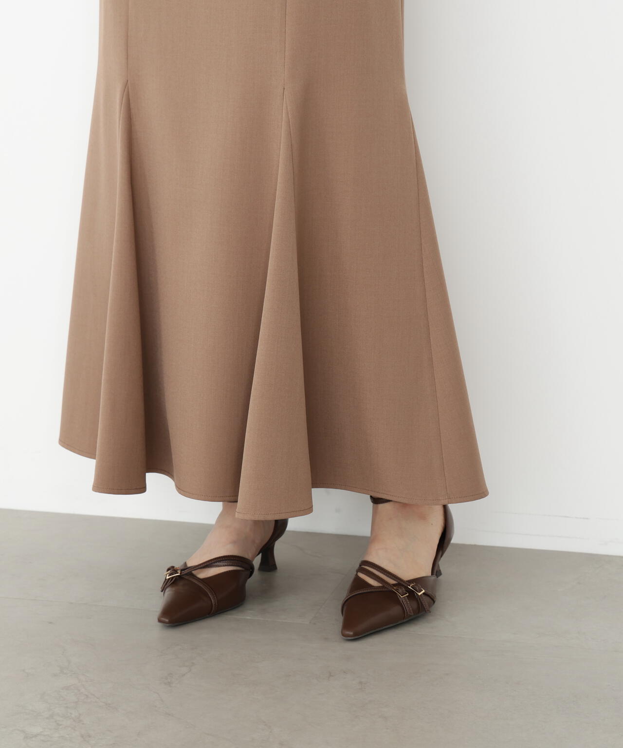 【松川星さん着用】バックレースアップマーメイドスカート