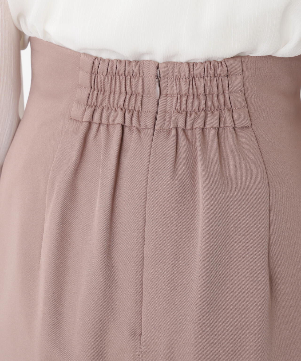 アシメ釦ナロースカート