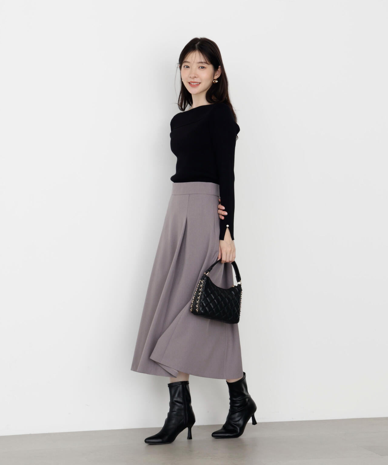 オータムフレアスカート