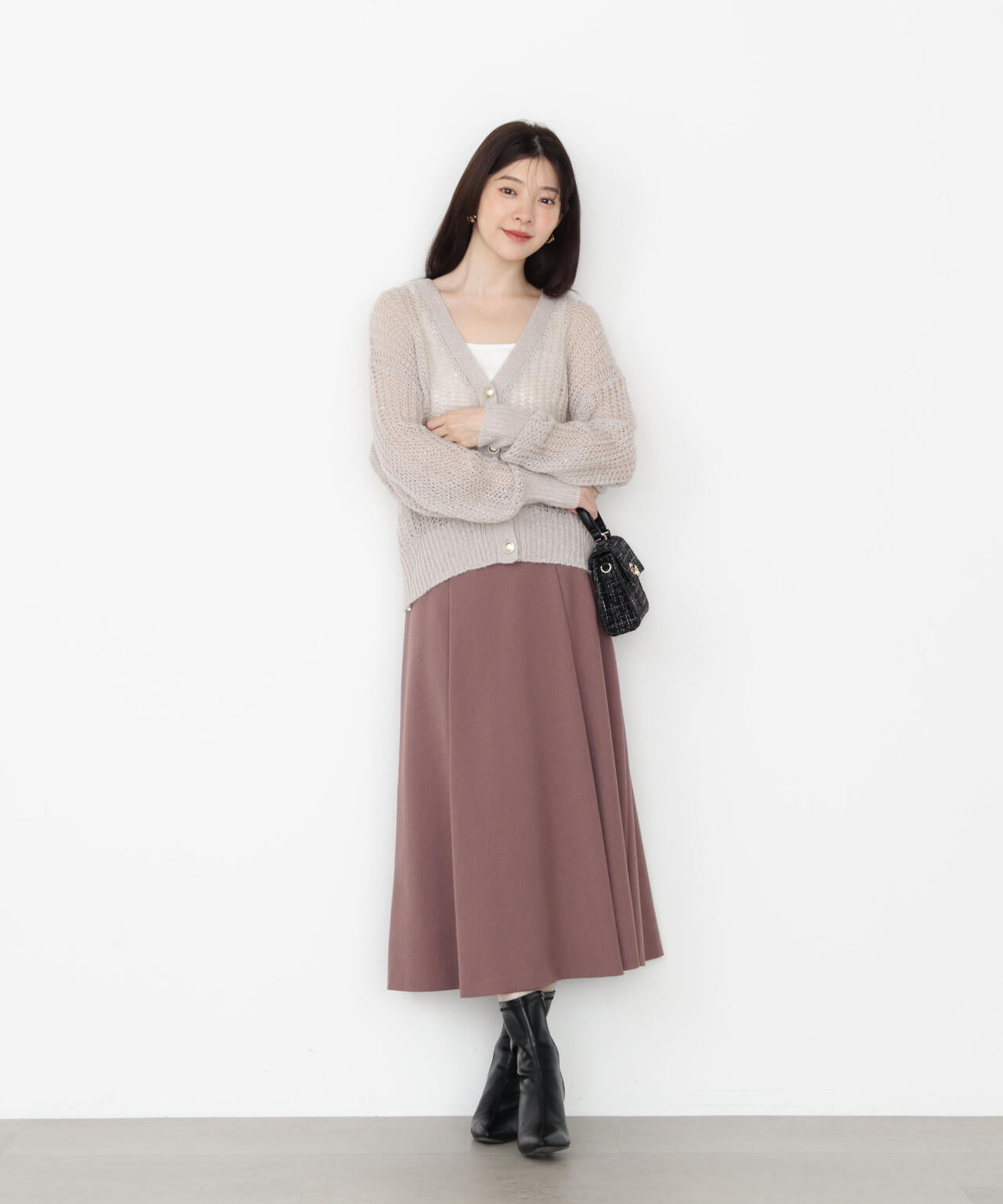 オータムフレアスカート