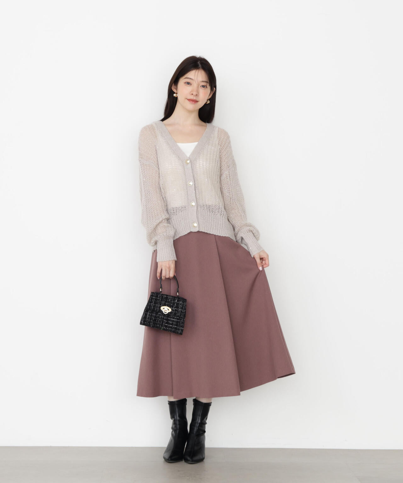 オータムフレアスカート