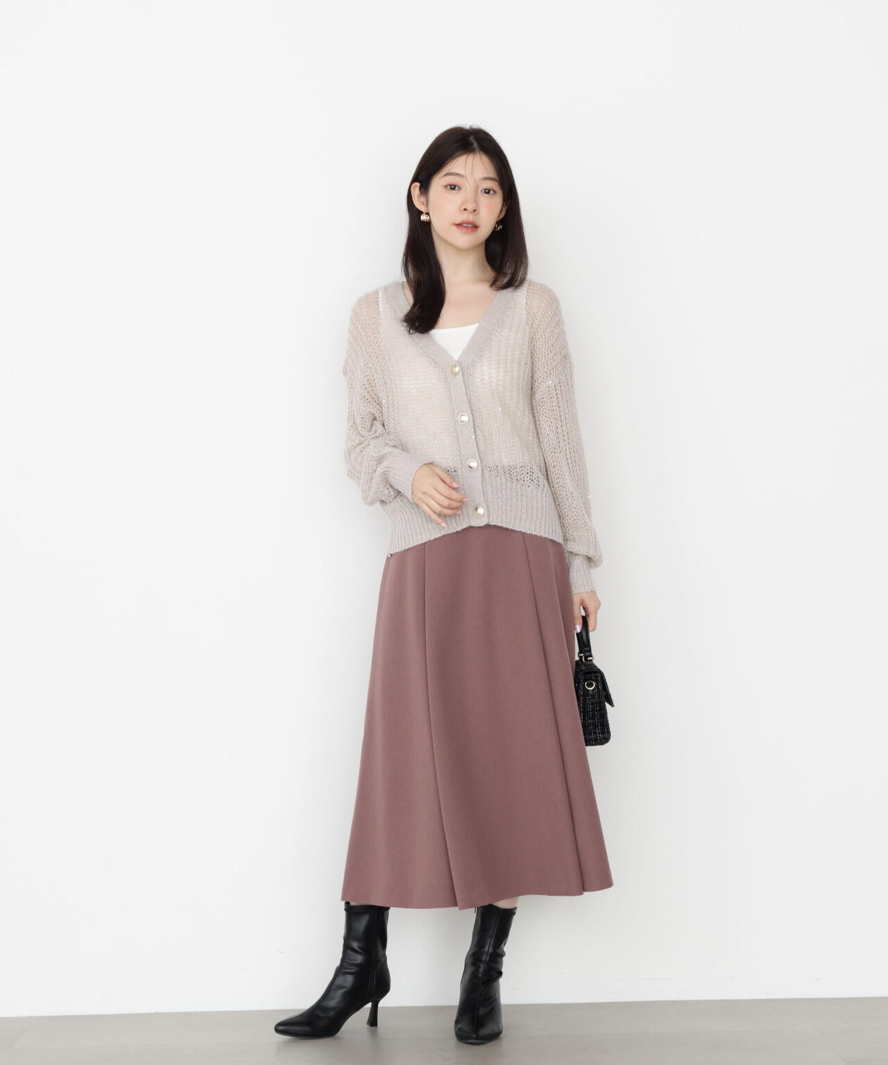 オータムフレアスカート