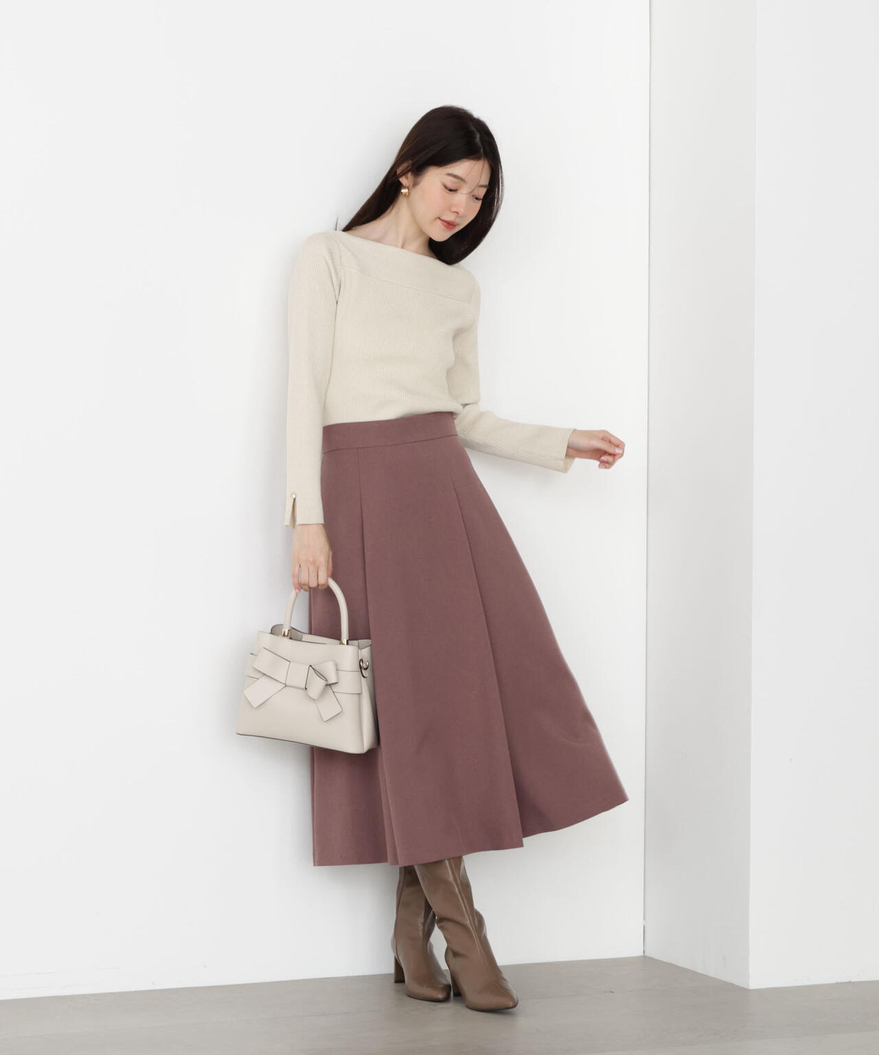 オータムフレアスカート