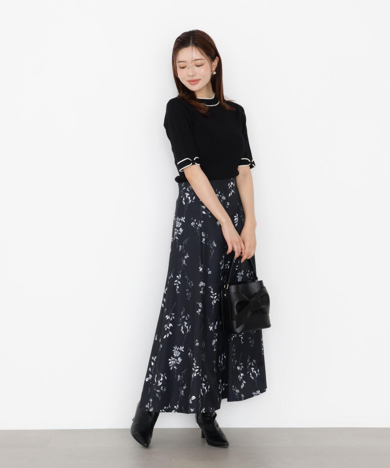 【松川星さん着用】Autumn Flower スカート