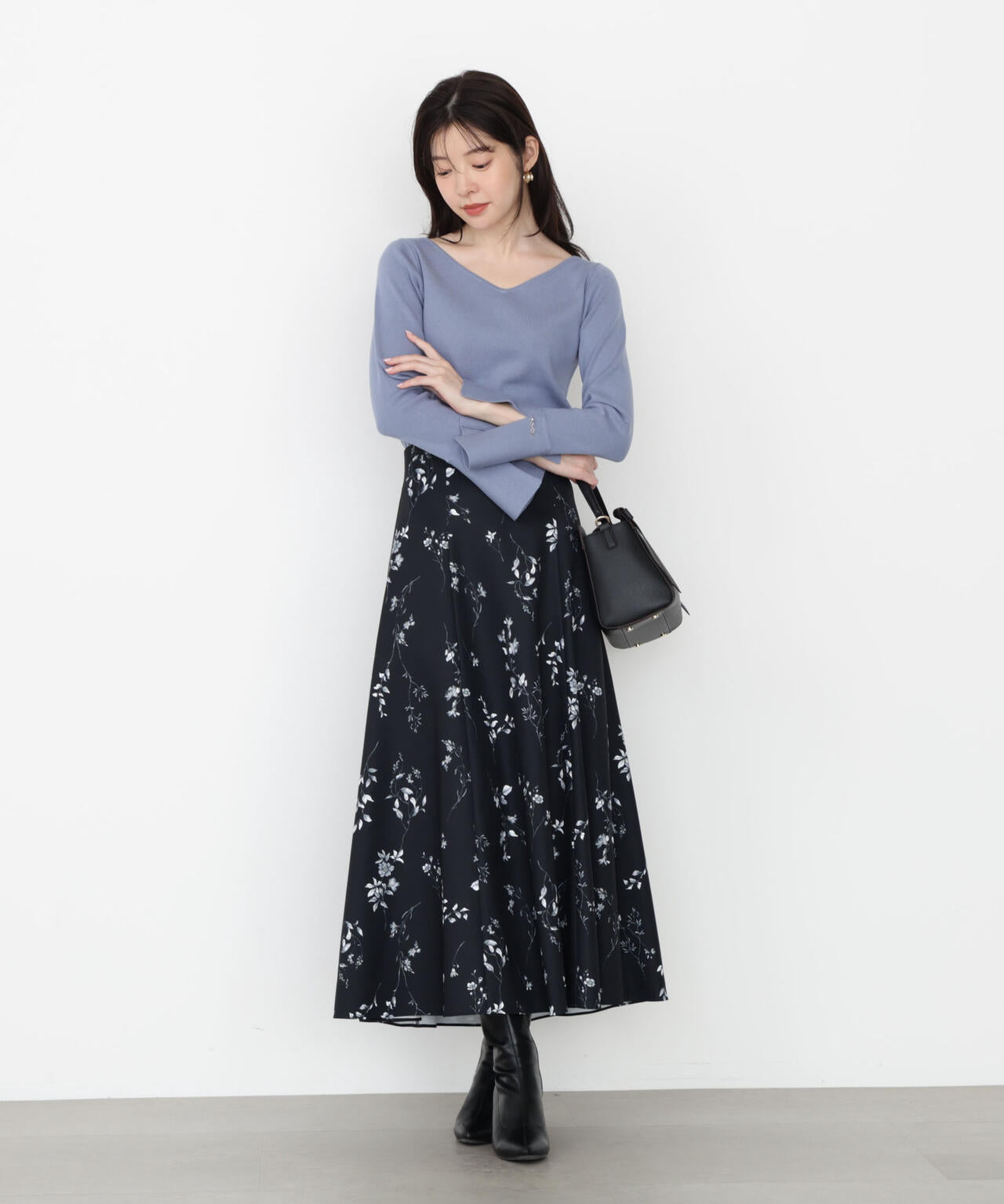 【松川星さん着用】Autumn Flower スカート