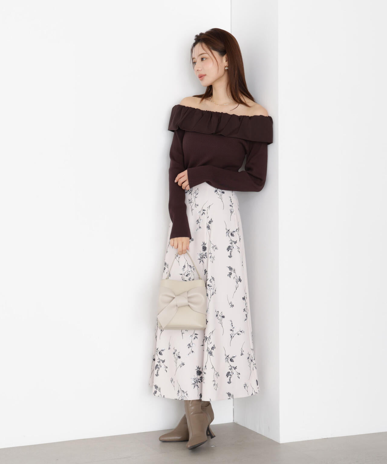 【松川星さん着用】Autumn Flower スカート