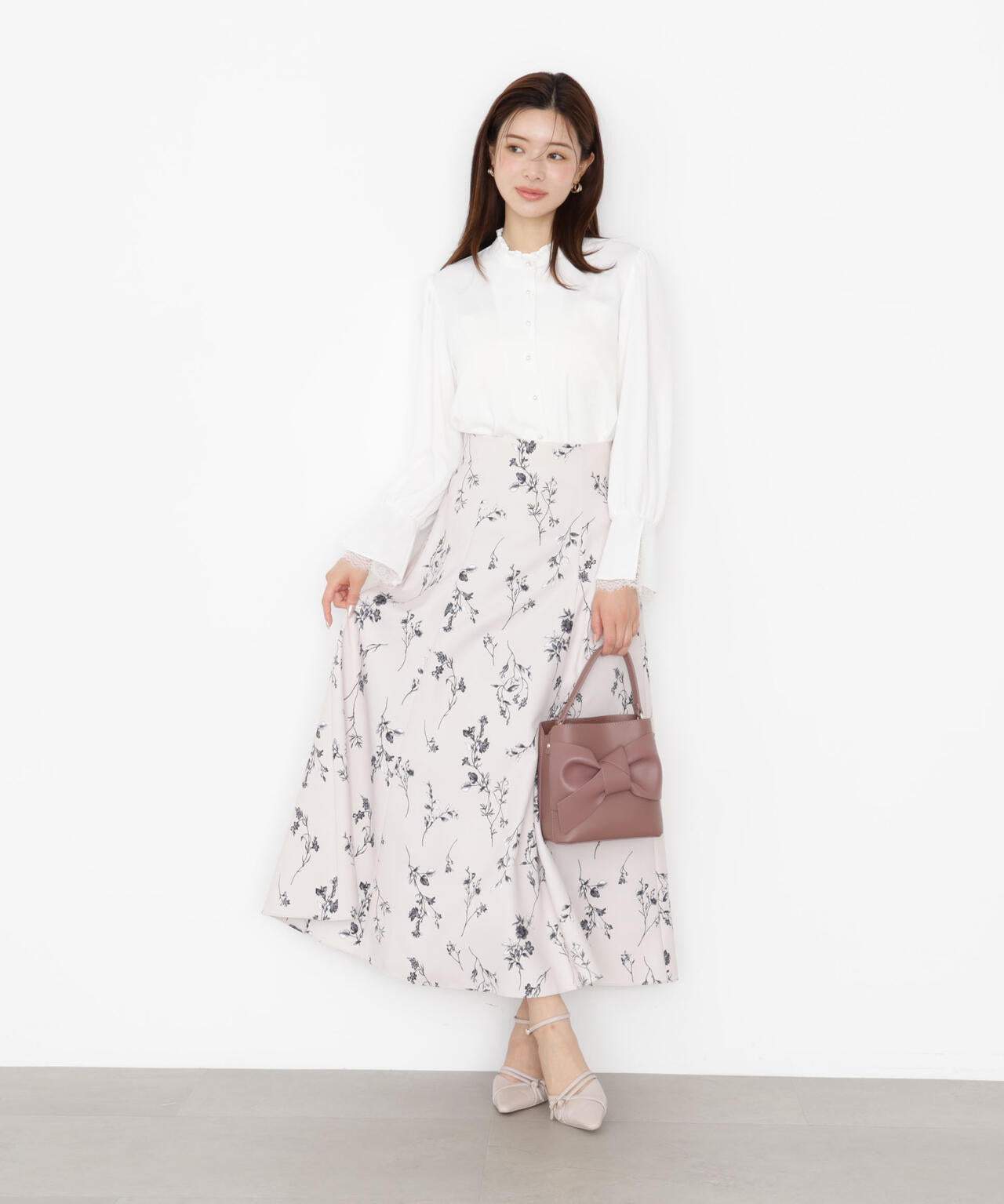 【松川星さん着用】Autumn Flower スカート