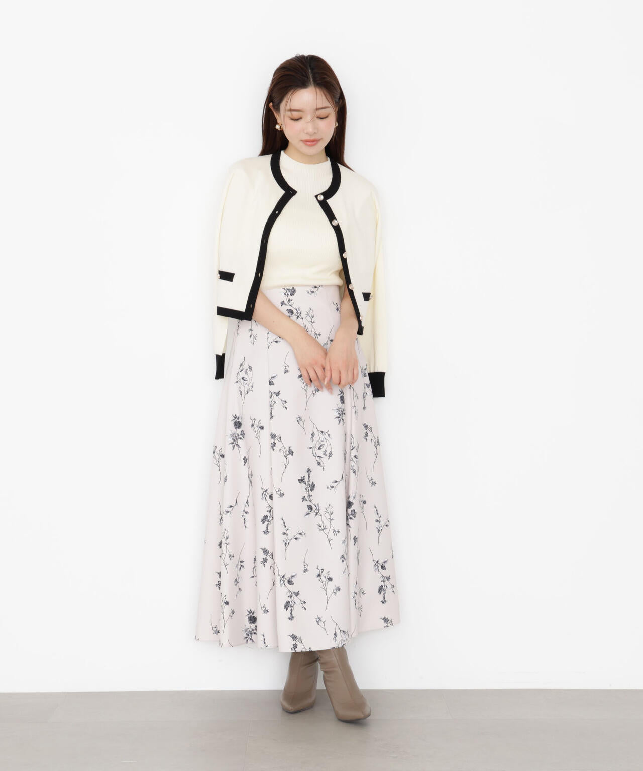 【松川星さん着用】Autumn Flower スカート
