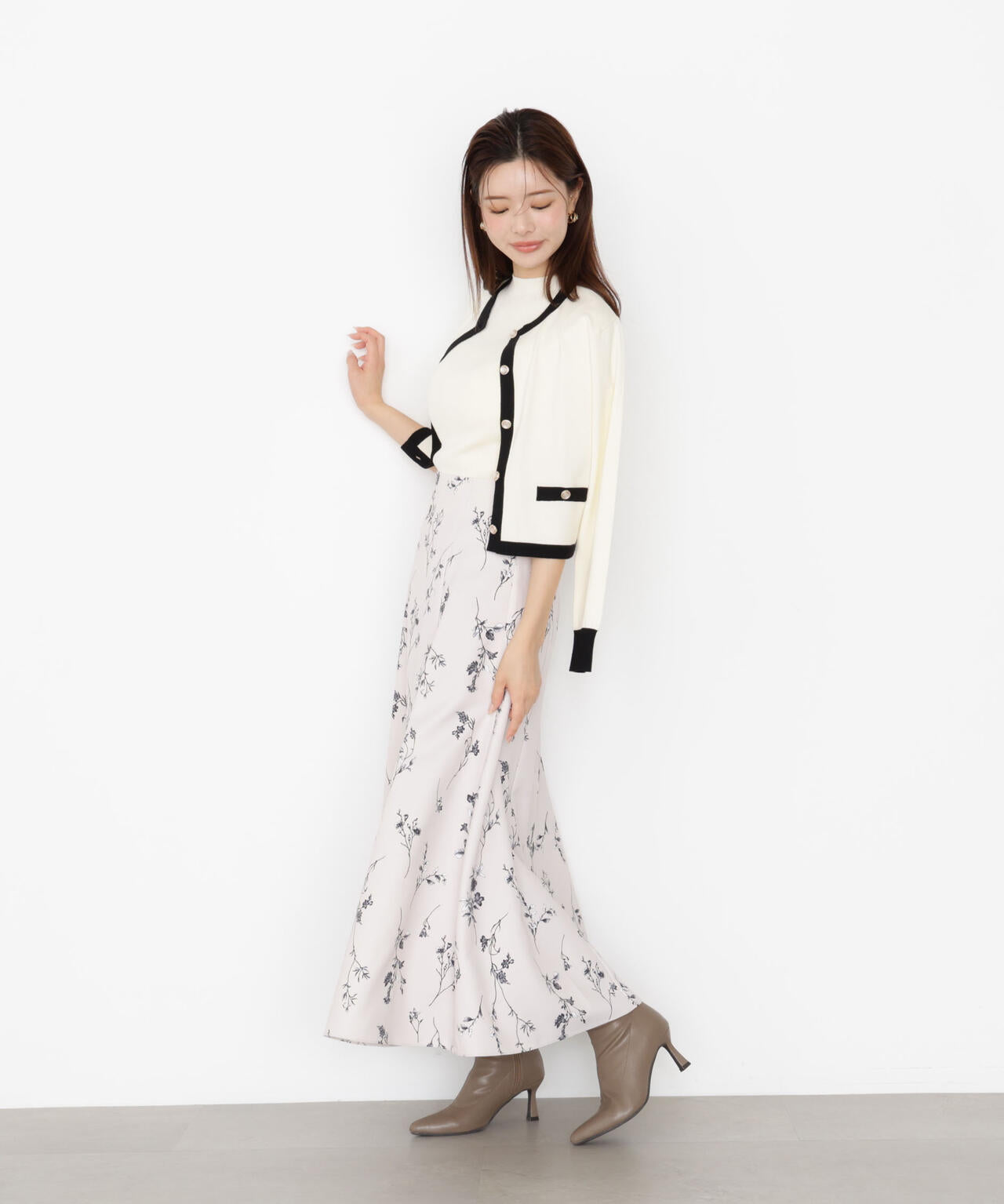 【松川星さん着用】Autumn Flower スカート