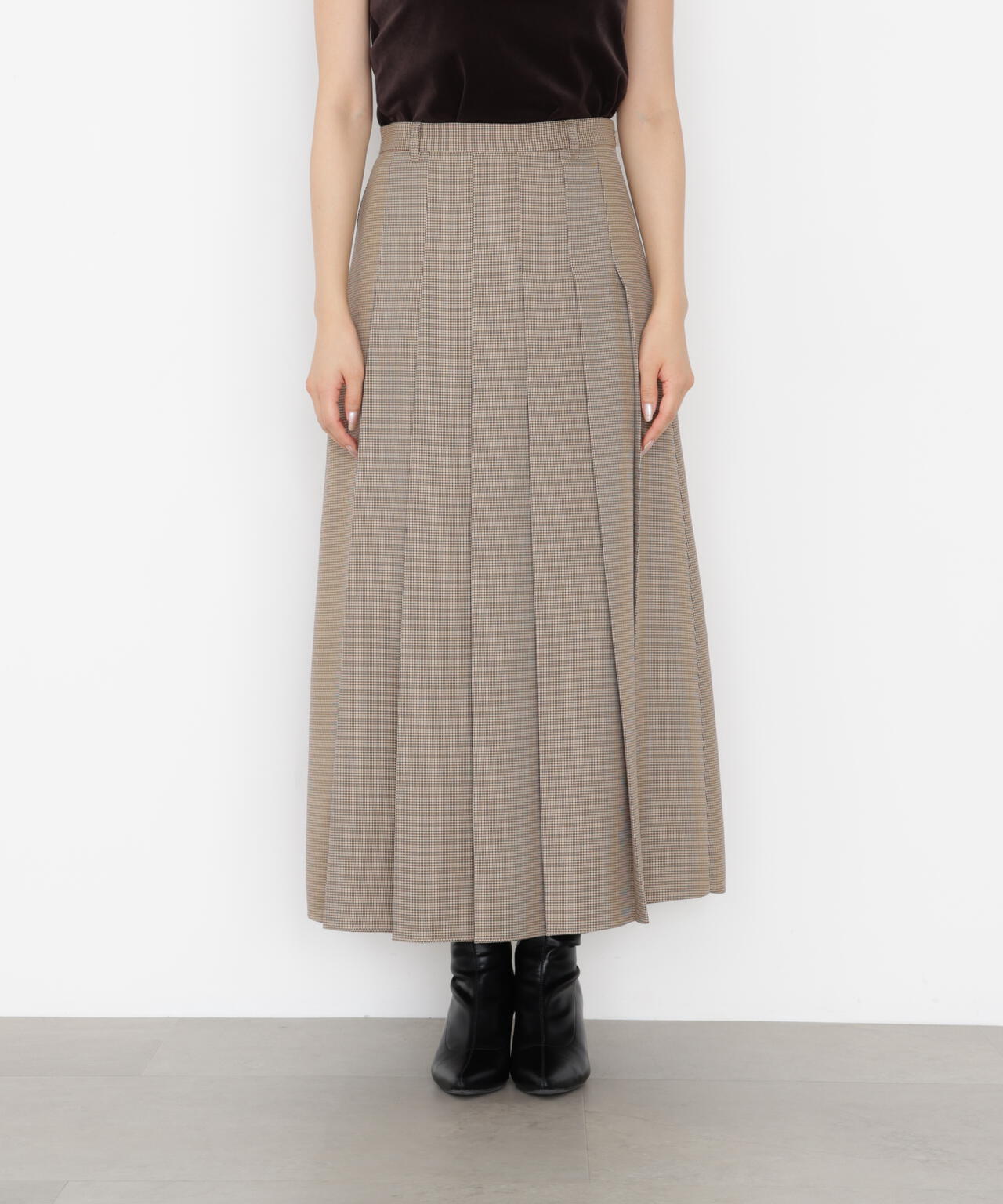 【松川星さん着用】オータムプリーツスカート