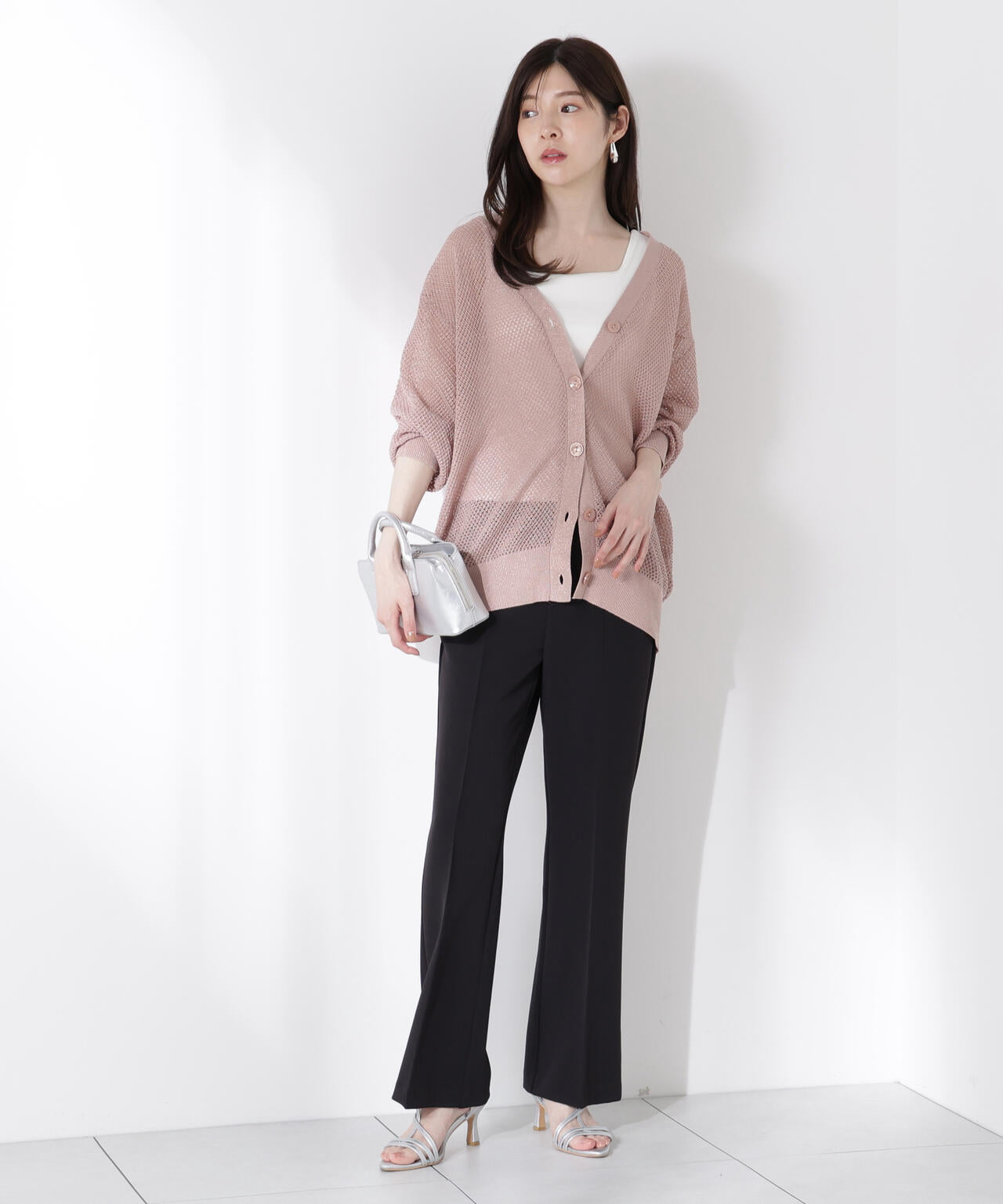 美脚フレアーパンツ