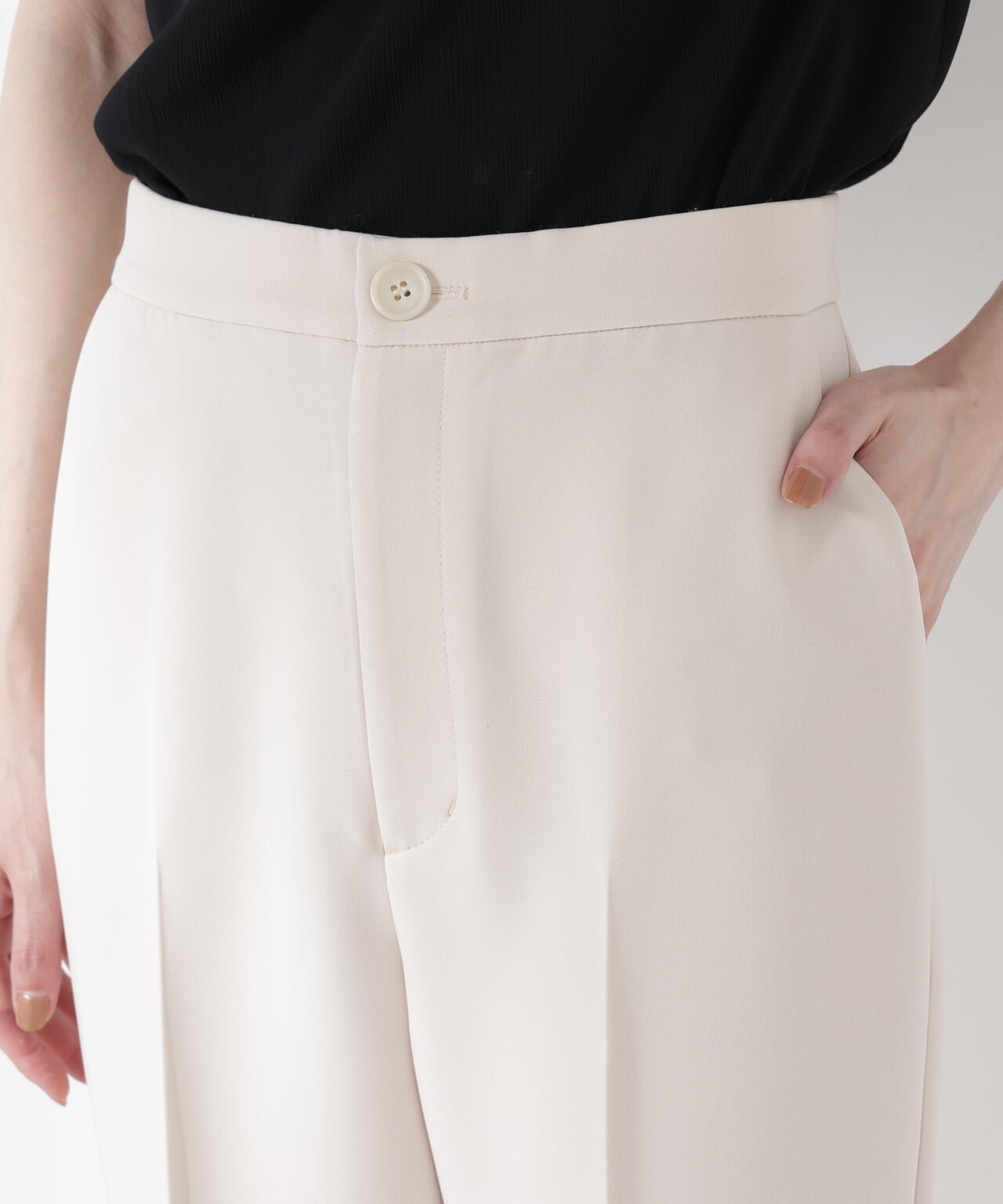 美脚フレアーパンツ