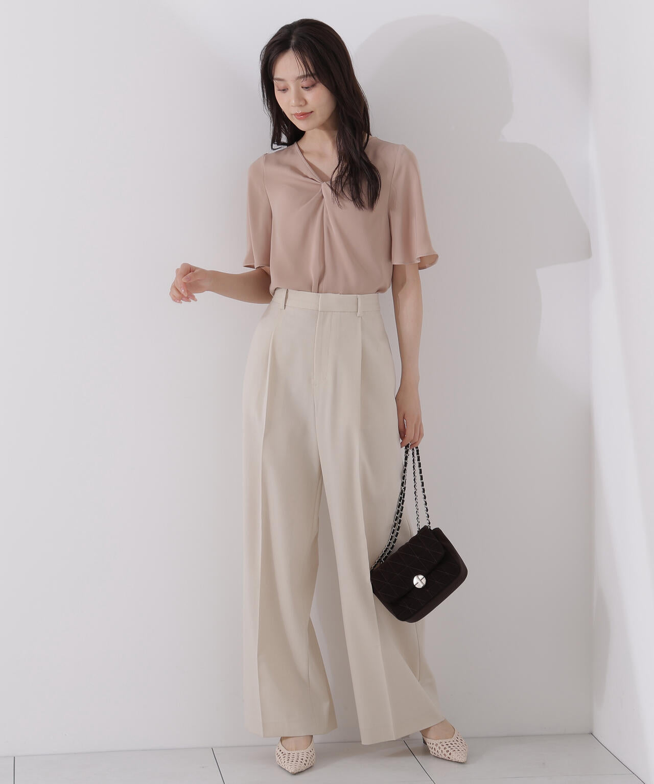 ベーシックワイドパンツ