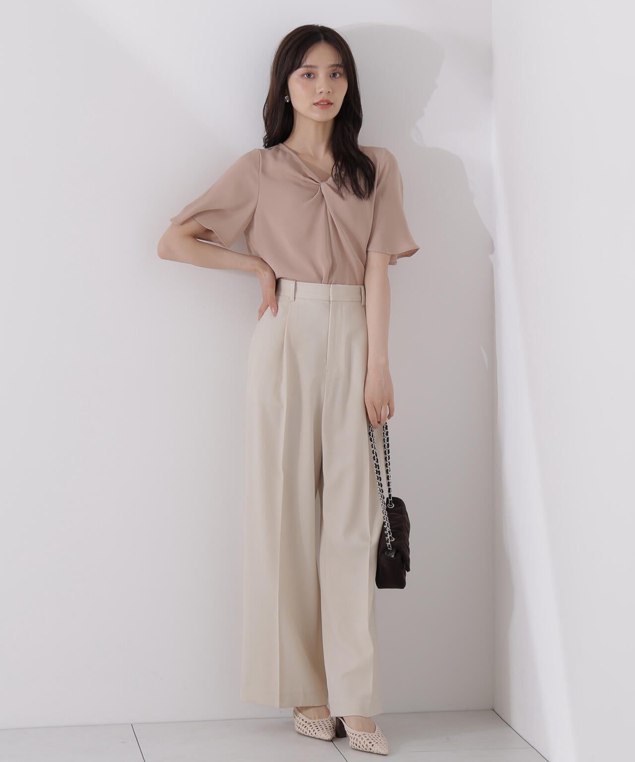 ベーシックワイドパンツ