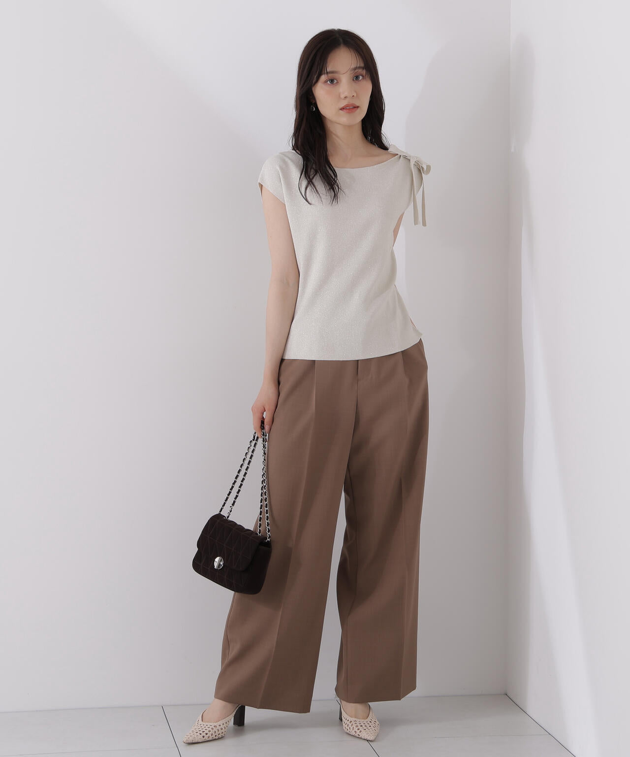 ベーシックワイドパンツ