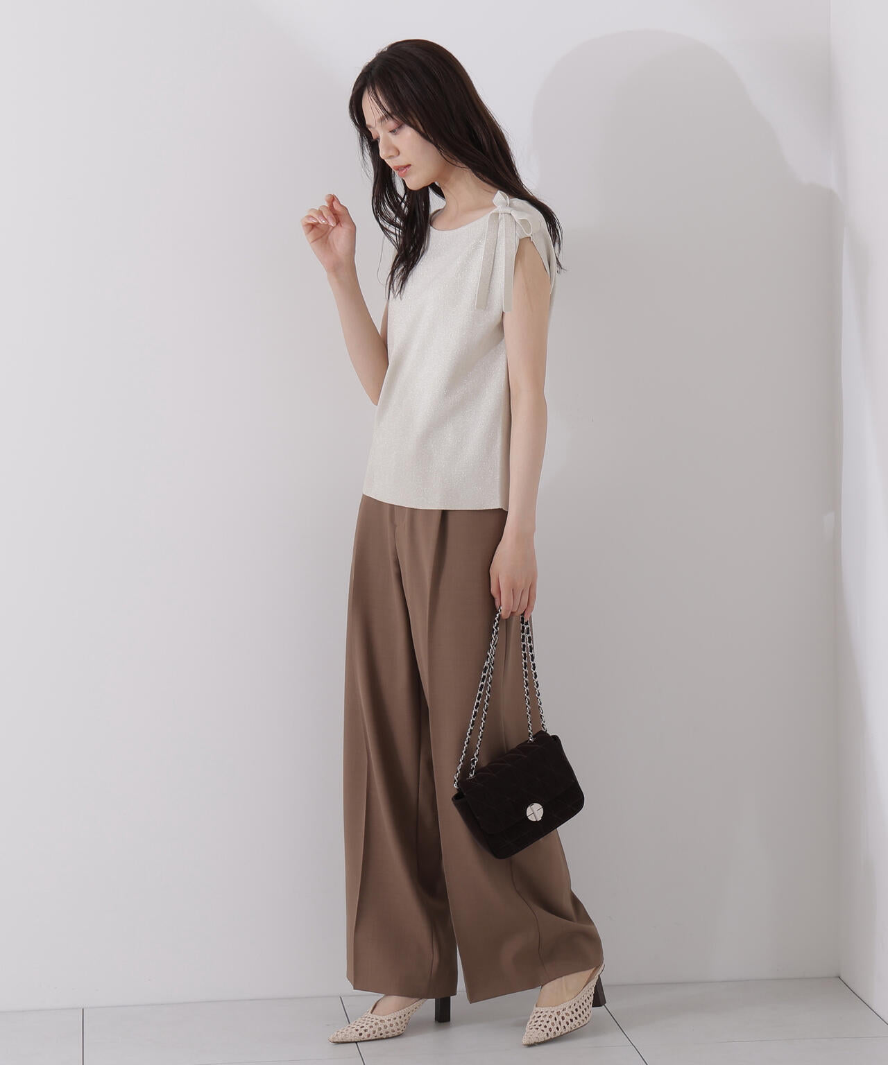 ベーシックワイドパンツ