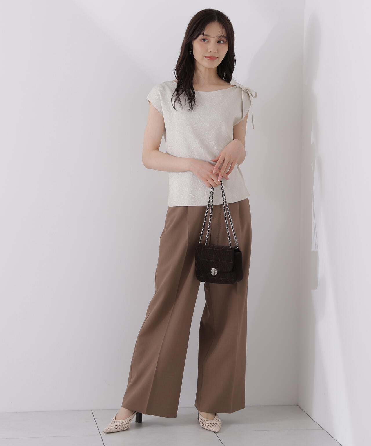 ベーシックワイドパンツ