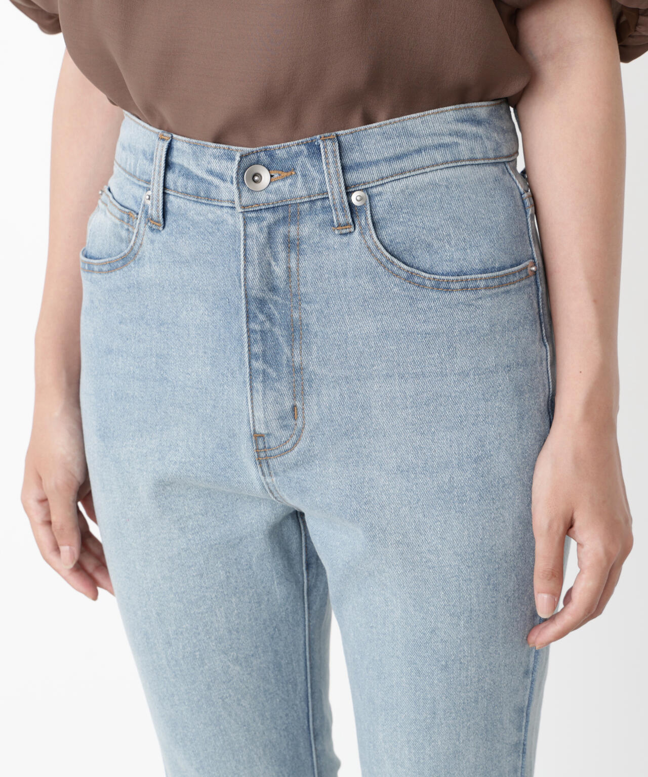 【青島心さん着用】【松川星さん着用】フレアデニムパンツ