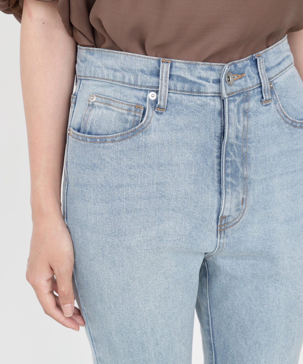 【青島心さん着用】【松川星さん着用】フレアデニムパンツ