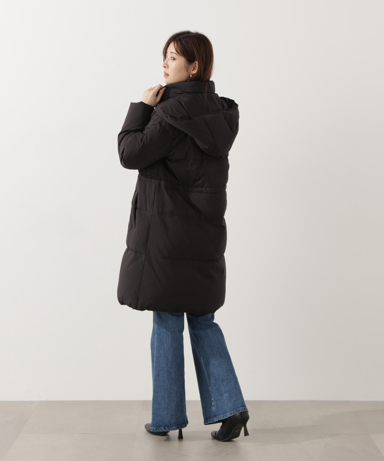 【青島心さん着用】【松川星さん着用】フレアデニムパンツ