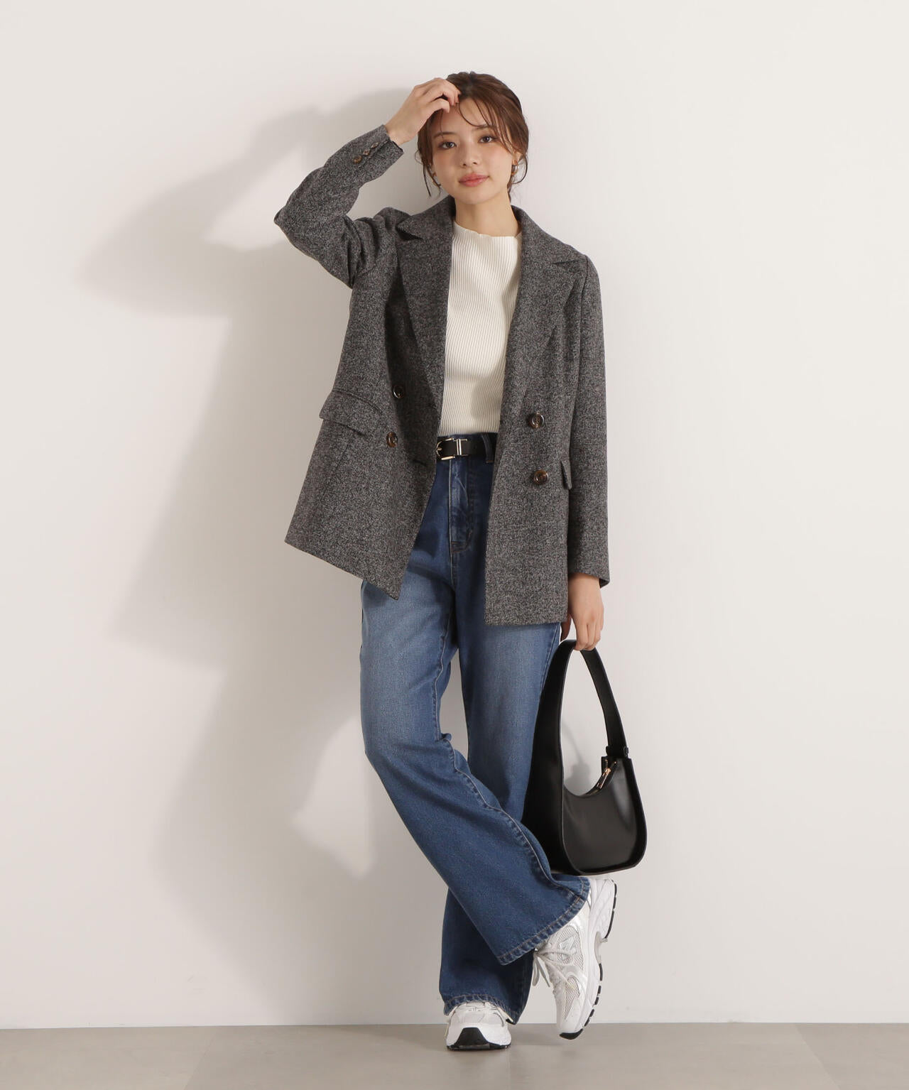 ブーツカットデニムパンツ