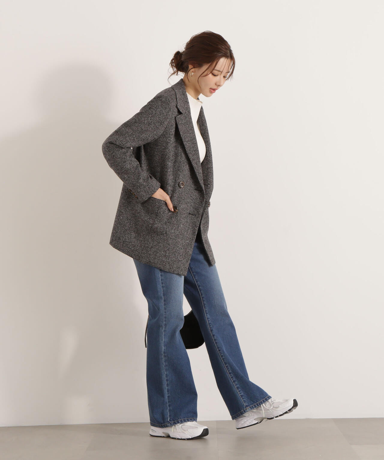 ブーツカットデニムパンツ