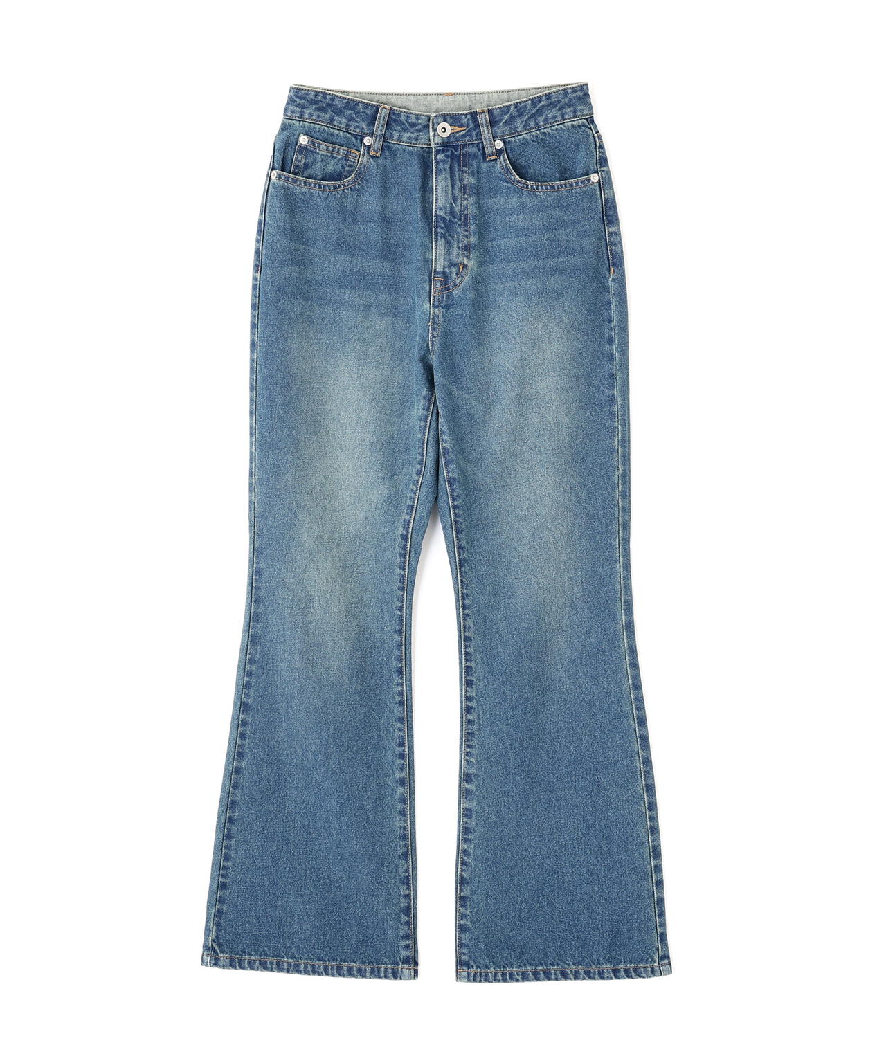 ブーツカットデニムパンツ