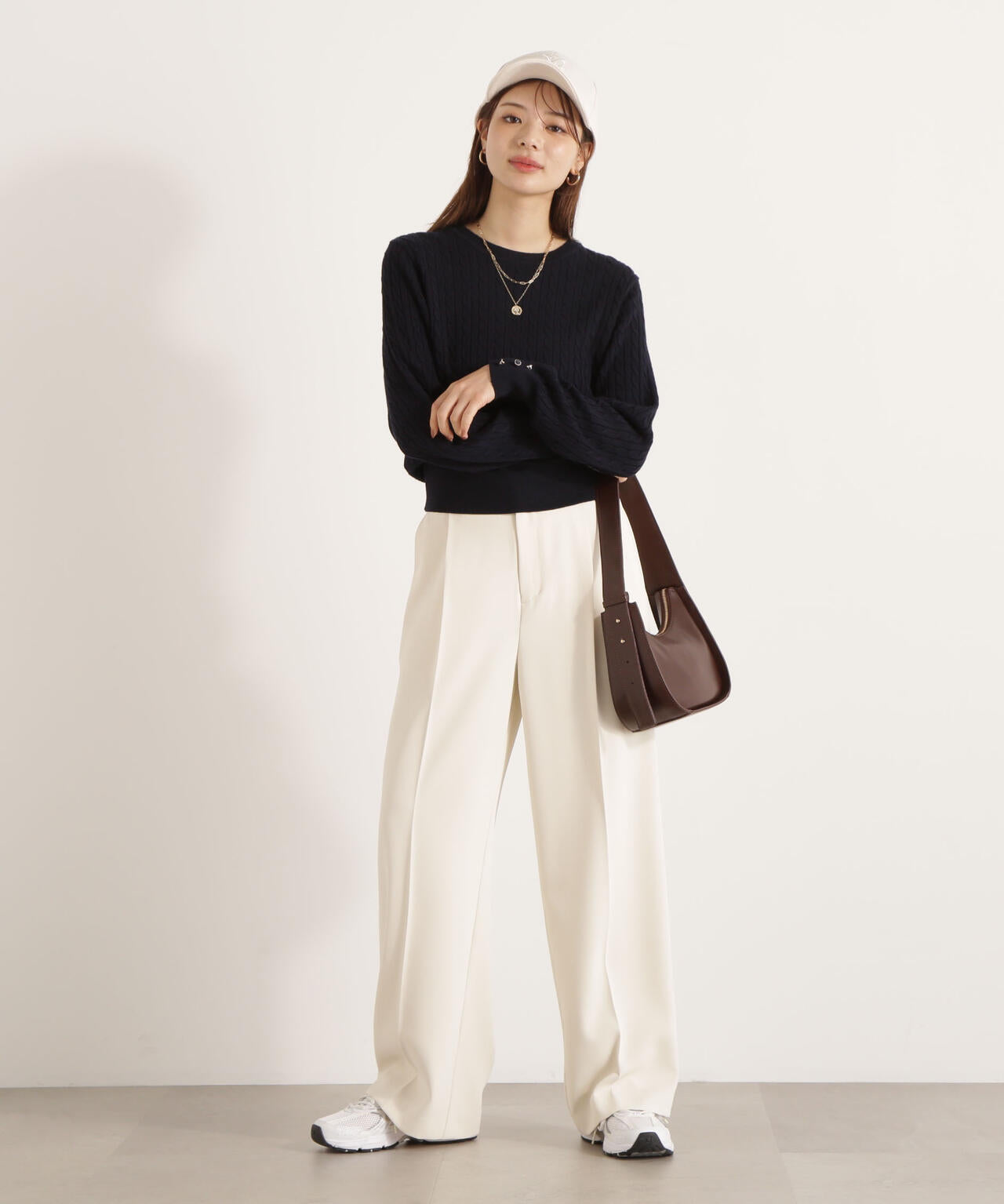 <ウォッシャブル>シーズンレスタックパンツ