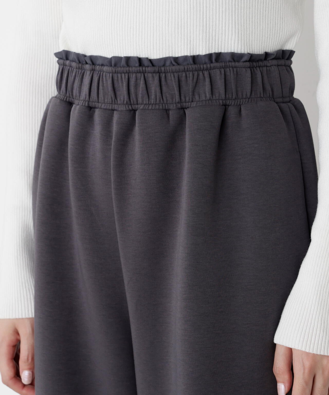 【松川星さん着用】<ウォッシャブル>スエットイージーパンツ