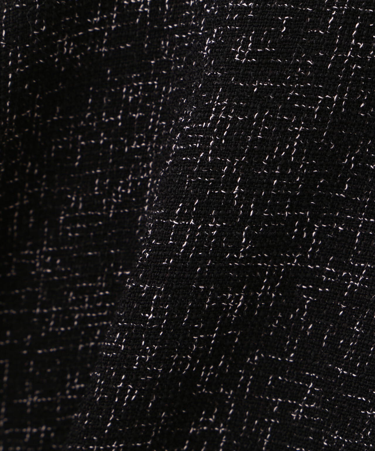 【青島心さん着用】フロント釦ツイードワンピース