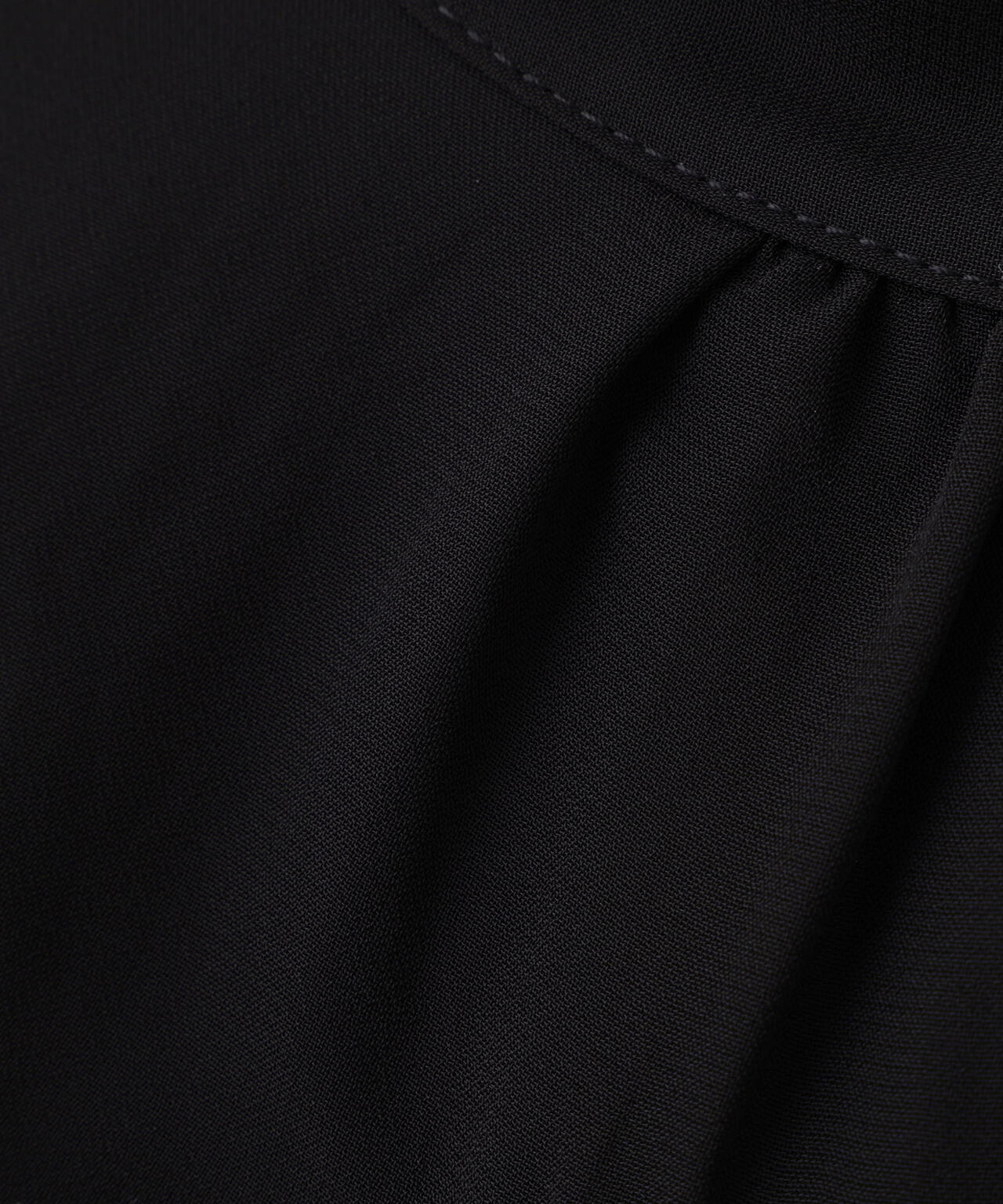 フロントリボンミックスドッキングワンピース