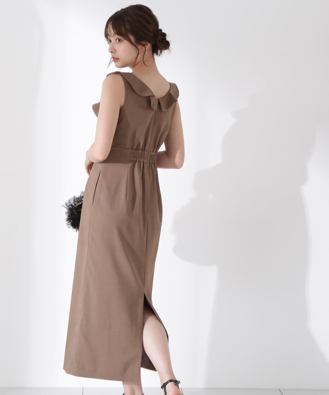 ラッフルナローワンピース