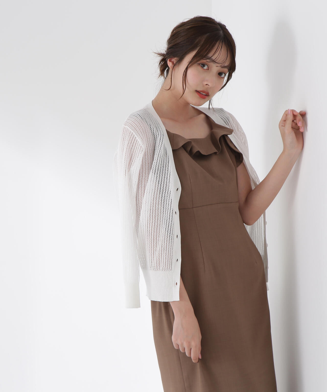 ラッフルナローワンピース