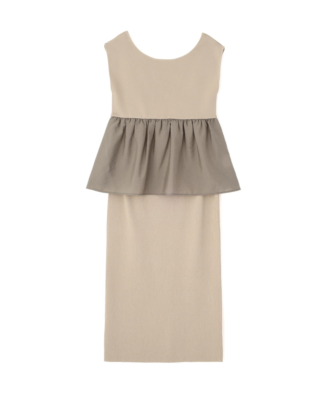 〈接触冷感〉ペプラムニットセットアップ【official site限定】