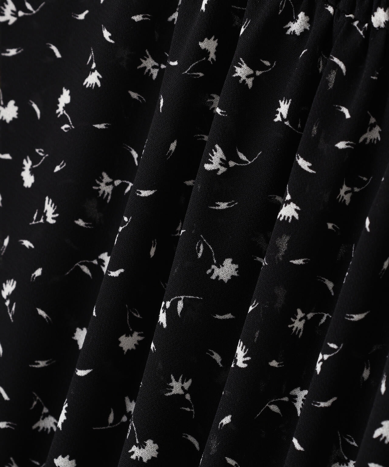 シフォン楊柳プリーツワンピース