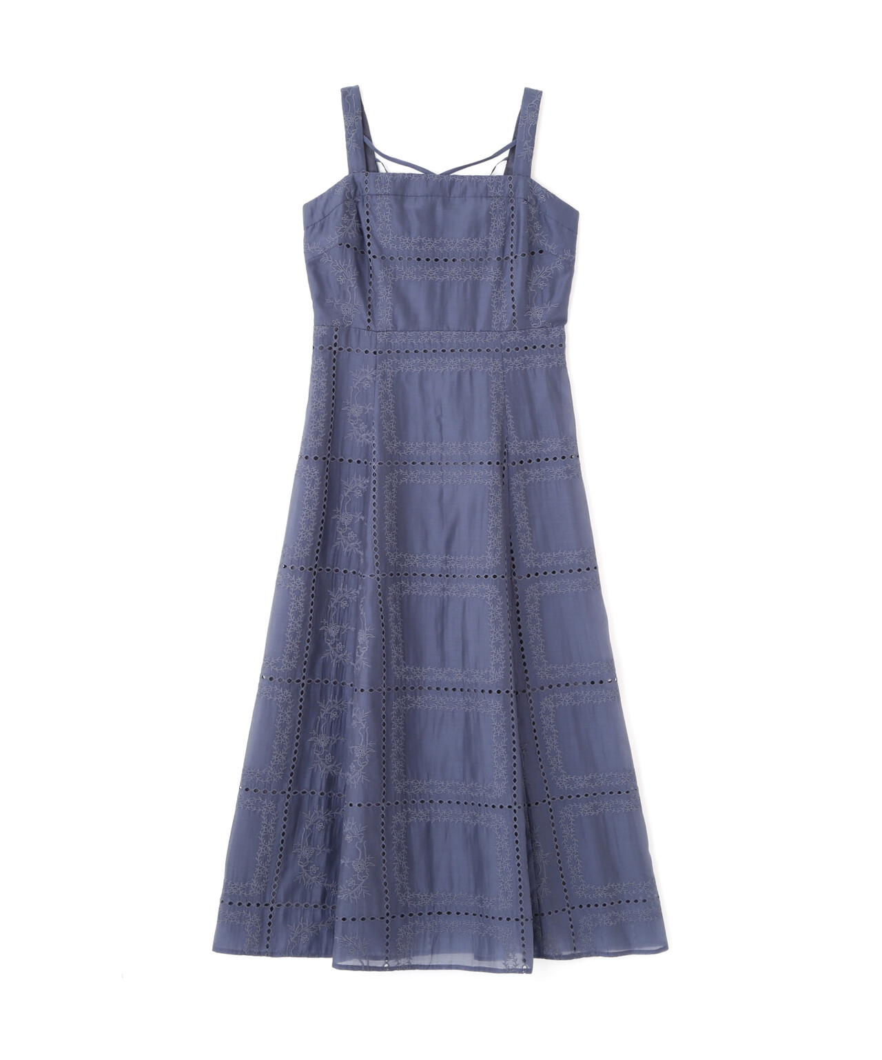 シアーパネルレースワンピース