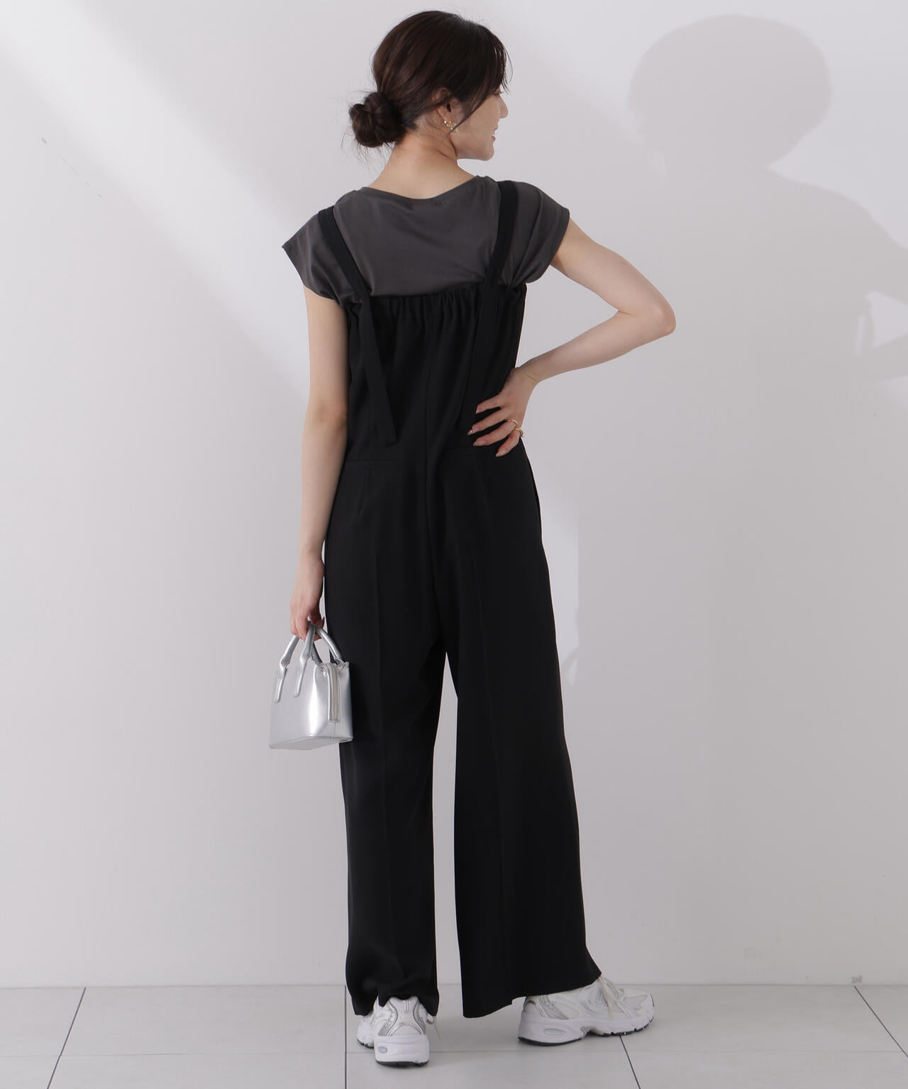 <ウォッシャブル>2wayベアオールインワン