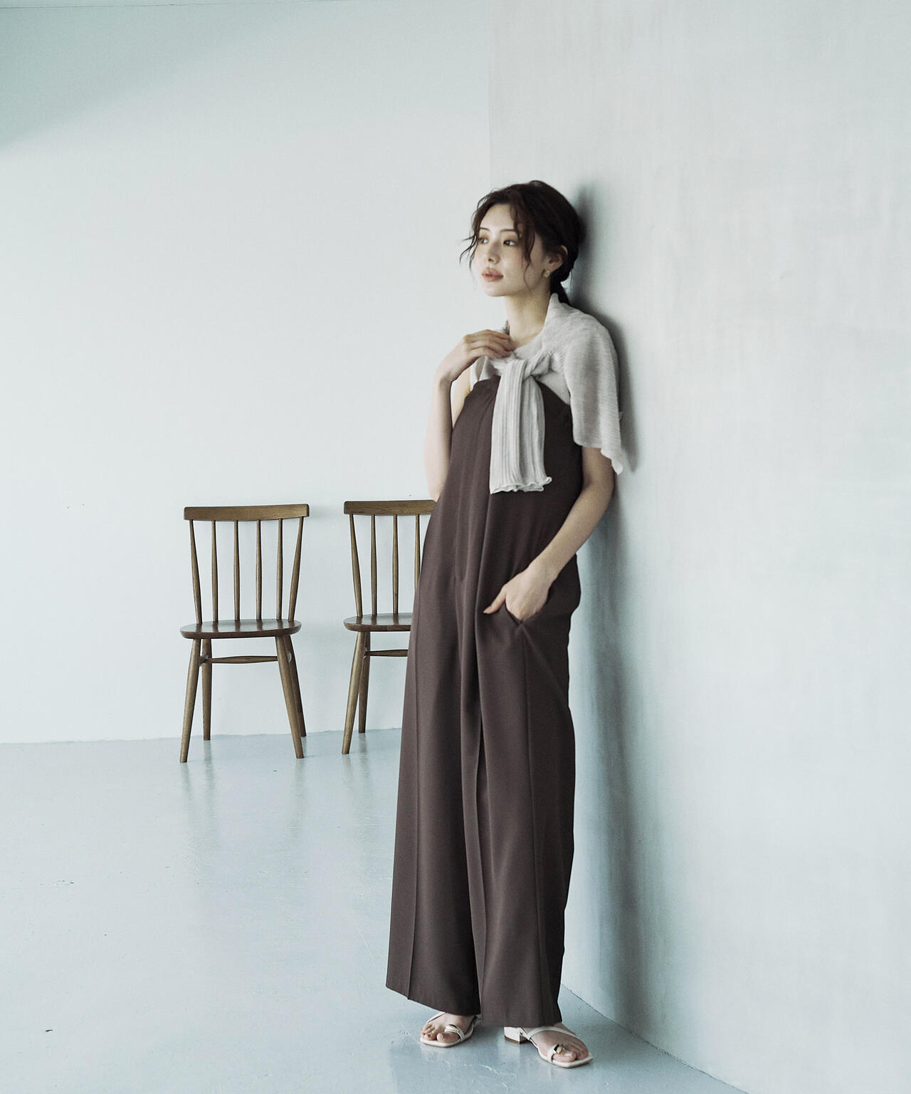 <ウォッシャブル>2wayベアオールインワン