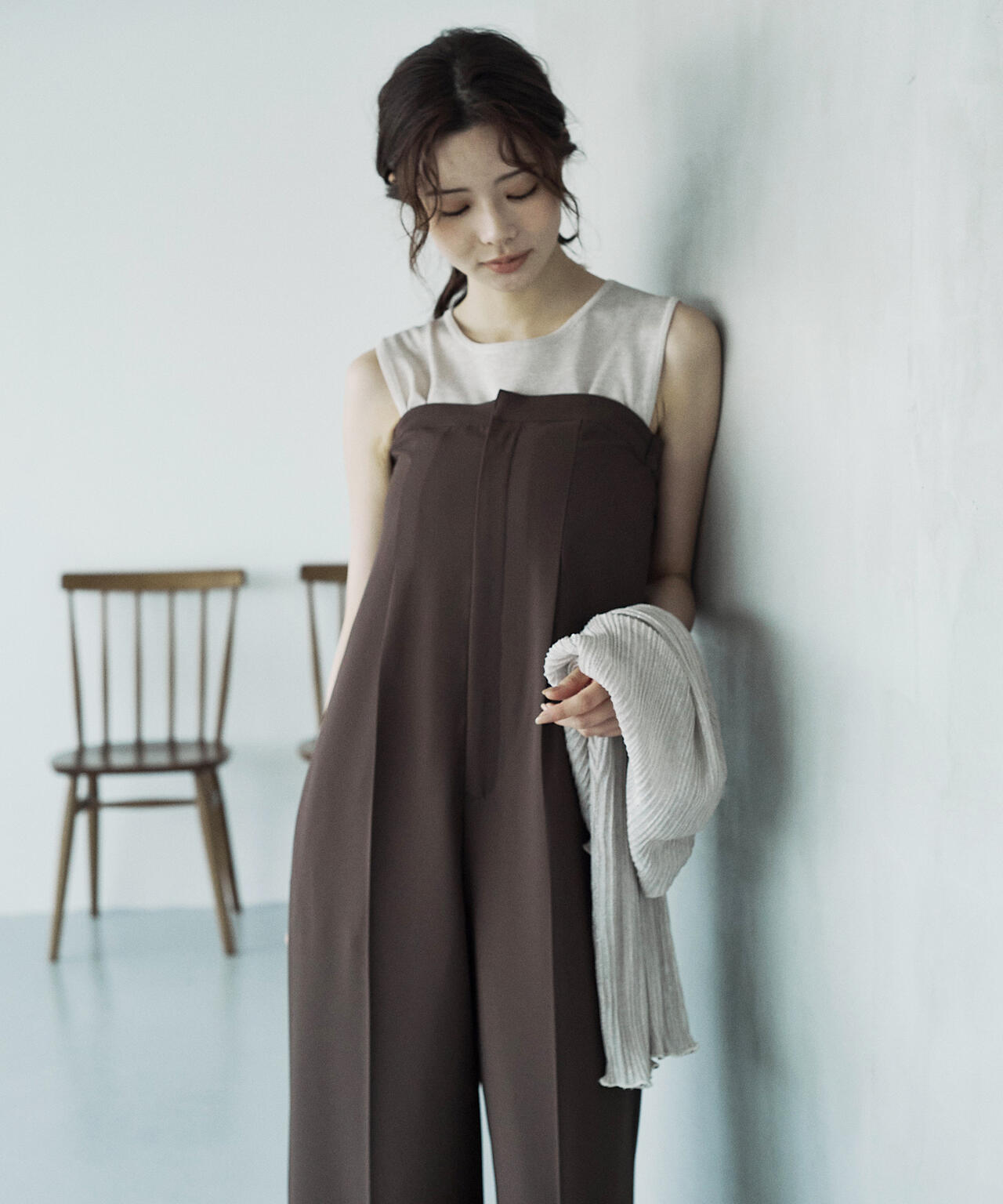 <ウォッシャブル>2wayベアオールインワン