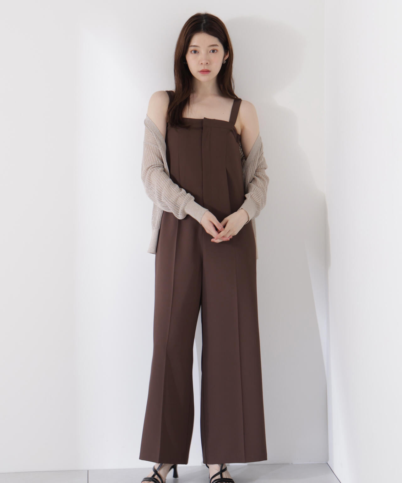 <ウォッシャブル>2wayベアオールインワン