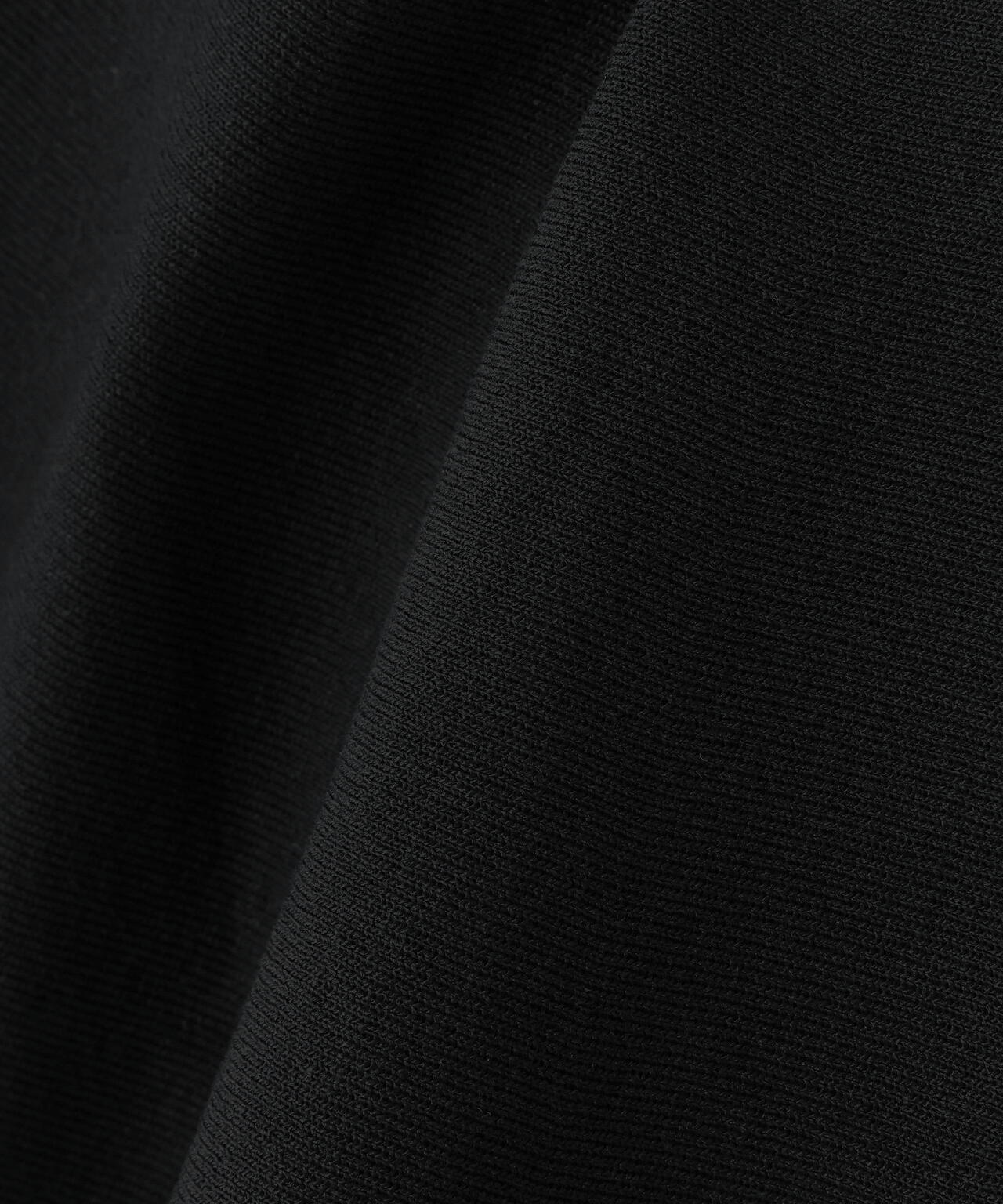 ケープ風ニットドッキングワンピース