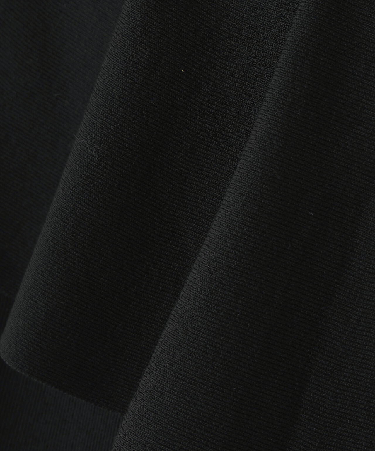 ケープ風ニットドッキングワンピース