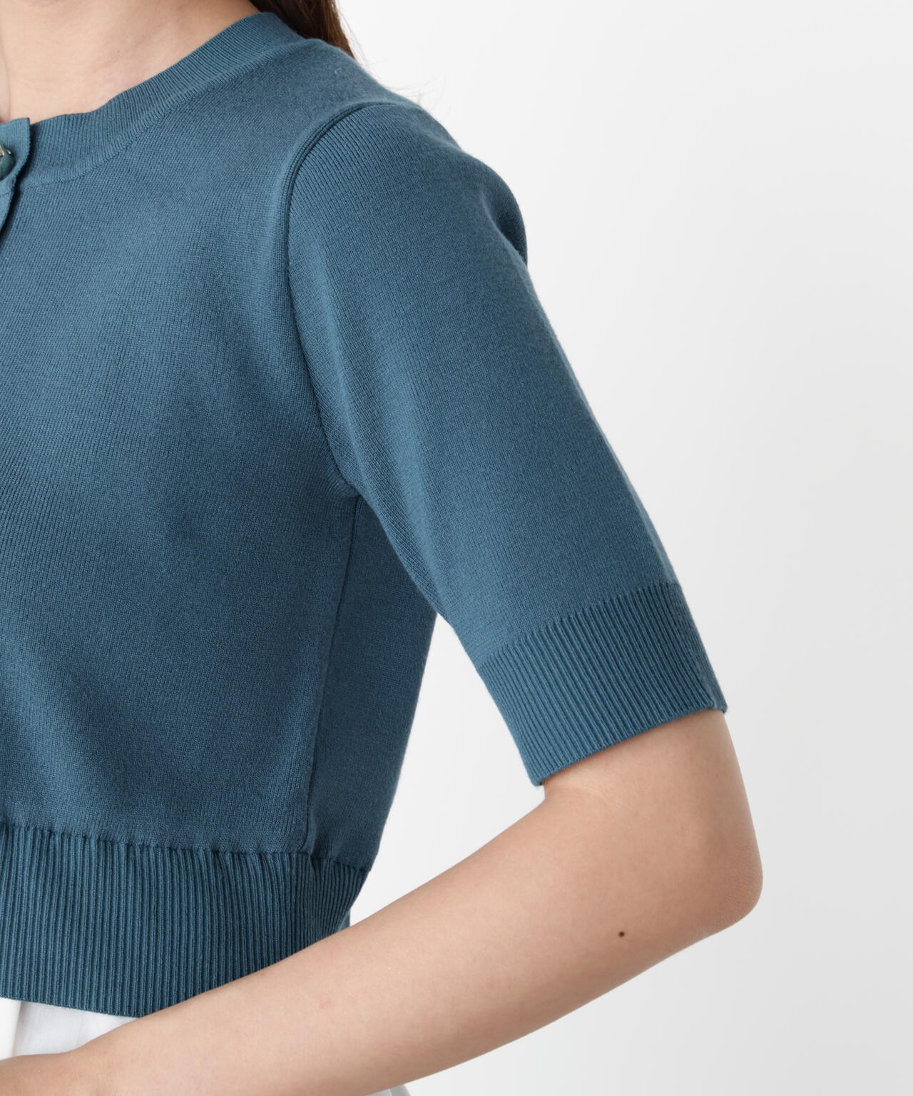 レイヤード風ニットセットアップ