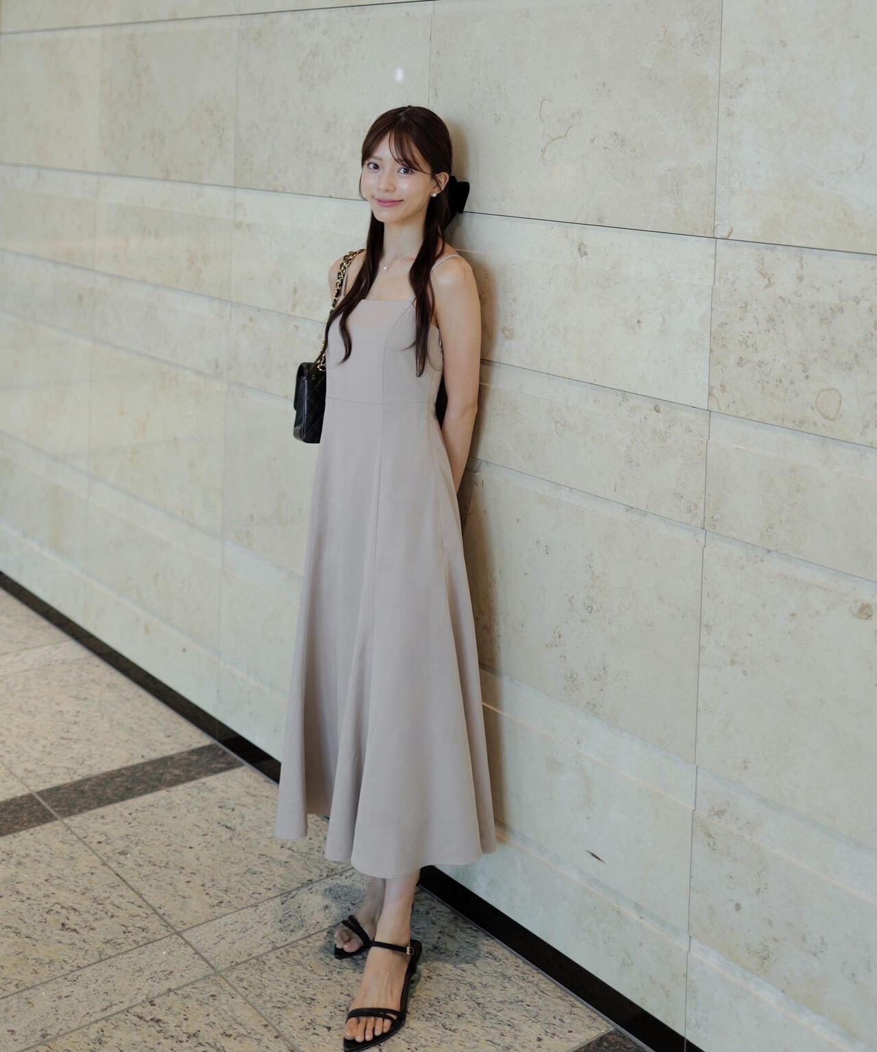 <藤田みりあさんコラボ>キャミ付きチュールワンピース