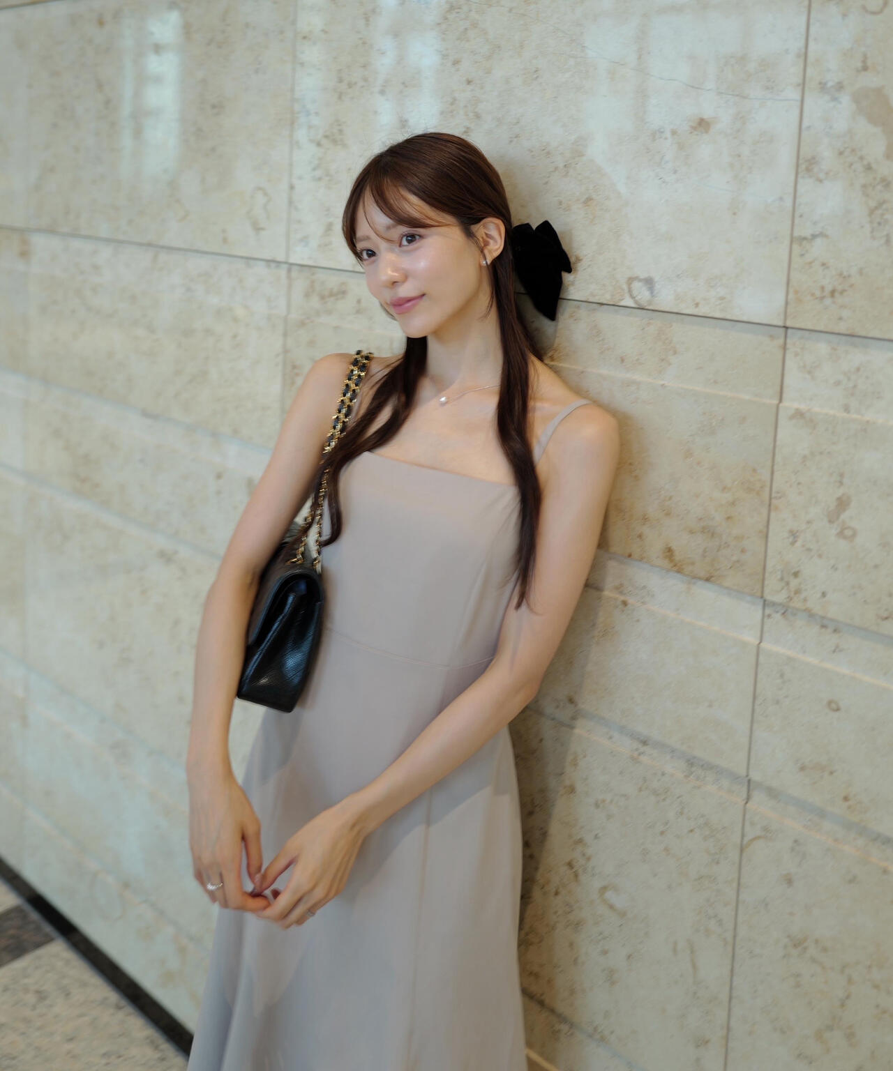 <藤田みりあさんコラボ>キャミ付きチュールワンピース