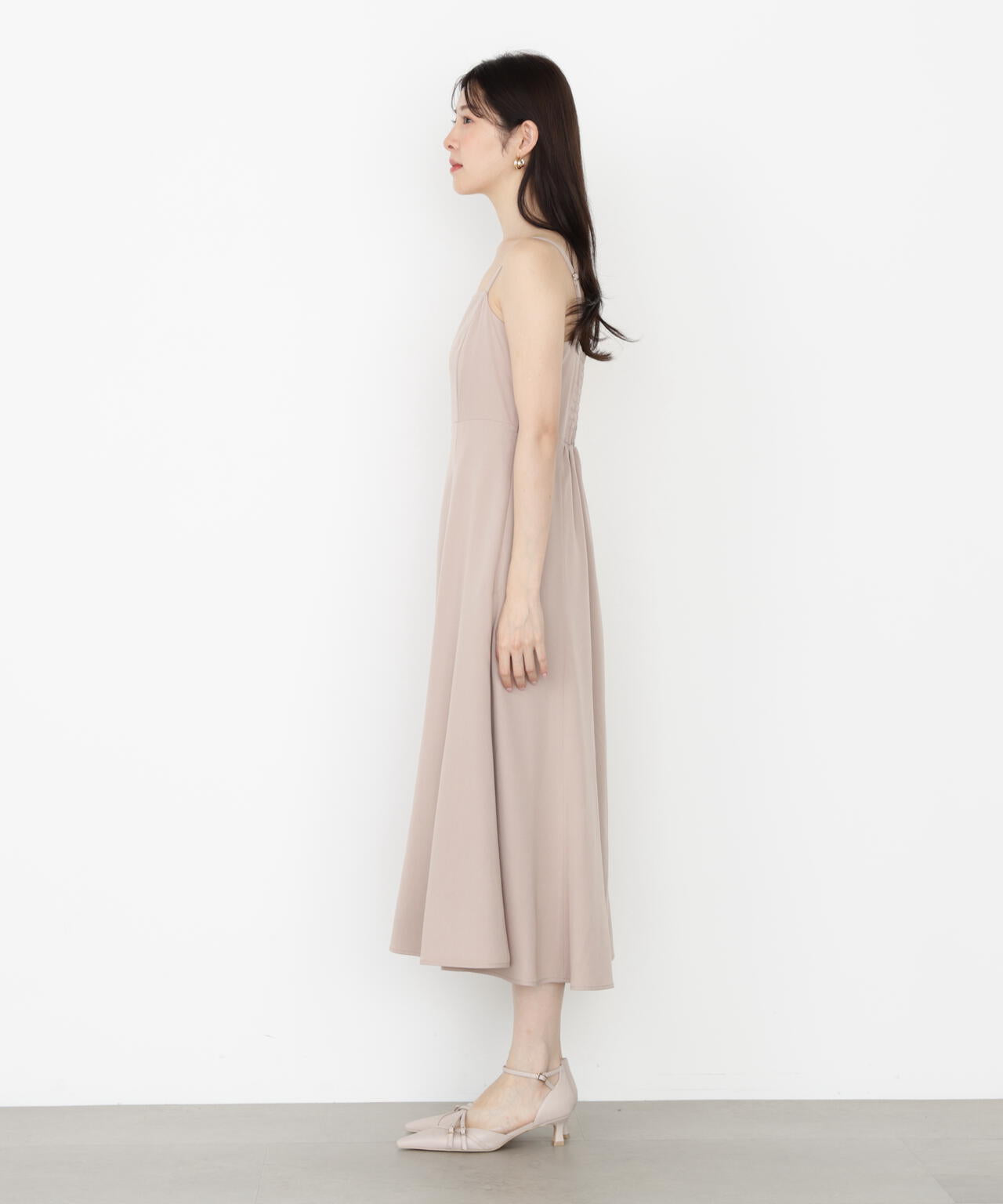 <藤田みりあさんコラボ>キャミ付きチュールワンピース