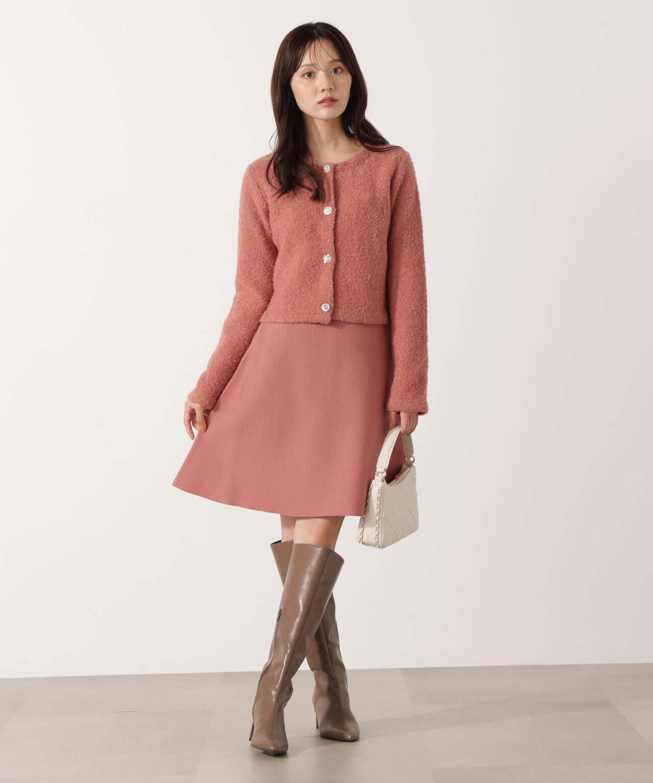 《EDIT COLOGNE》総針ミニワンピース